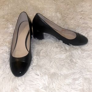 Cole Haan 2” Block heel with Patent Leather Toe